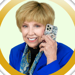 Dr. Jan Duffy, buyer's agent, on the phone