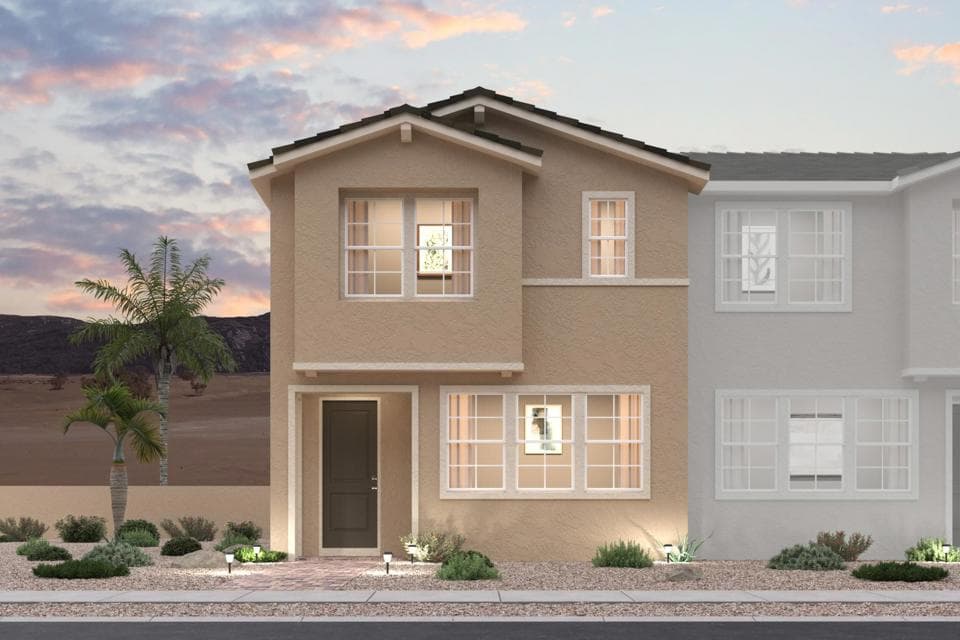 Delray floor plan at 8933 Grabill Spruce St