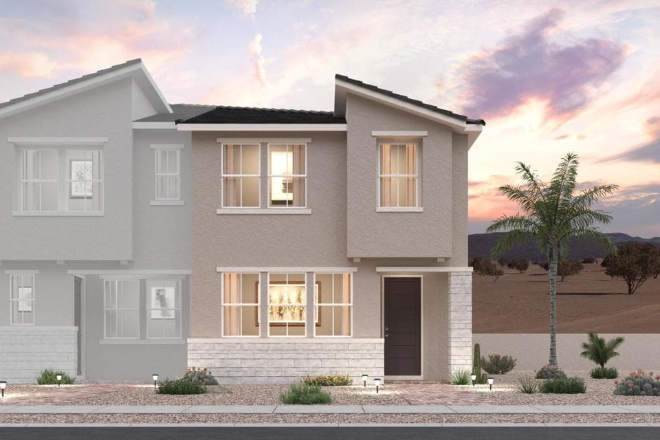 Delray floor plan at 8942 Grabill Spruce St